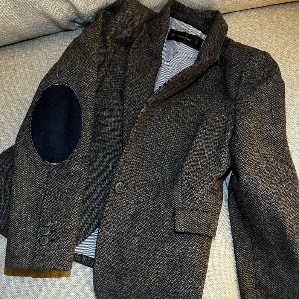 Zara Basic Wool Blazer